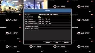 Alibi DVRs and Hybrid DVRs Using the Wizard [upl. by Nosnirb]