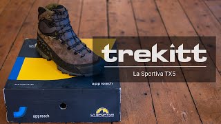 Inside Look La Sportiva TX5 GTX [upl. by Nanji749]