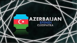 EFENDI  CLEOPATRA  AZERBAIJAN  EUROVISION 2020 [upl. by Themis]