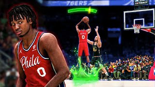 NBA2K22 Tyrese Maxey Jumpshot Fix [upl. by Gausman]