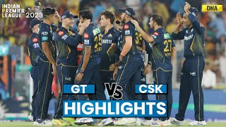 GT vs CSK Highlights Gill amp Sai Shine As GT Defeat Chennai Super Kings By 35 Runs  IPL 2024 [upl. by Bore396]