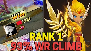 BRUTAL CLIMB to Rank 1 in SL  Summoners War [upl. by Judon570]