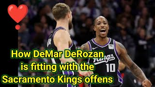 How DeMar DeRozan is fitting with the Sacramento Kings offense [upl. by Atalaya]