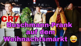 BuschmannPrank in AACHEN auf dem Weihnachtsmarkt🎄 🌲🎄 [upl. by Macpherson]