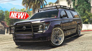 GTA 5 Online  NEW Declasse Granger 3600LX is Perfect SuburbanEscalade Customization [upl. by Assyla]