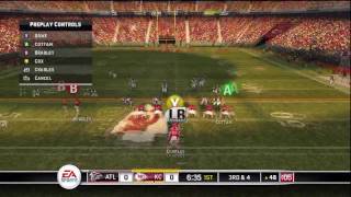 Madden NFL 10 alpha gameplay  HD quality  1st qtr [upl. by Certie]