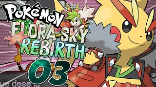 COMO PEGAR O EXP SHARE  Pokémon Flora Sky Rebirth 03 download GBA [upl. by Hjerpe]