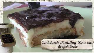 KRUPS Prep amp Cook  ZwiebackPuddingDessert  Kuchen  dvopek kocke [upl. by Annert]