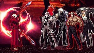 KOF Mugen Bloodedge Vs Rugal Soul Team [upl. by Enaols]