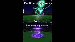 Exotic apex showcase vs innovator showcase [upl. by Linker813]