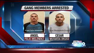 Border Patrol agents arrest 2 convicted gang members [upl. by Rehtae204]