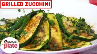 ITALIAN GRILLED ZUCCHINI RECIPE  How to Grill Zucchini [upl. by Brittney]