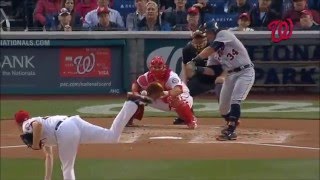 Max Scherzer Highlights  51116  20 STRIKEOUTS [upl. by Prosper843]