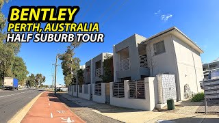 BENTLEY Suburb in Perth Australia  Home of Curtin University Walking Tour 4K [upl. by Tilda942]