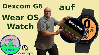 Dexcom G6 Blutzucker Anzeige auf Waer OS Uhr [upl. by Mot]