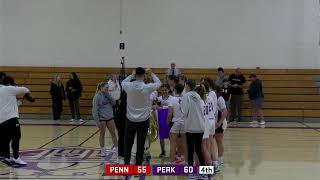 Perkiomen Girls Prep Basketball vs Pennington [upl. by Odilo846]