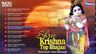 10 Shree Krishna Bhajans  Hindi Bhajan  Hari Sunder Nand Mukunda  Sai Aashirwad [upl. by Ayhtnic]