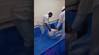 Raheem Sterling getting baptized newbeginnings jamaica arsenalforlife [upl. by Furmark]