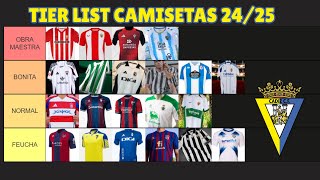 ¿CUÁL ES LA MEJOR CAMISETA DE LA LIGA HYPERMOTION 2425  TIER LIST [upl. by Ulphia]