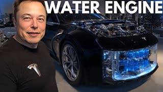 Teslas Water Engine SHOCKS The Car Industry Forever Elon Musk’s Secret [upl. by Hpesoj126]