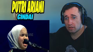 PUTRI ARIANI  CINDAI LIVE PERFORM DATO SITI NURHALIZA COVER REACTION [upl. by Anitnahs284]