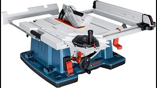 Bosch GTS 10 XC Table Saw from Power Tools Pro [upl. by Mandi917]