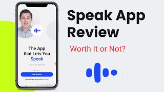 Speak App Review Is It Worth It [upl. by Waxman]