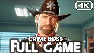 CRIME BOSS ROCKAY CITY Gameplay Walkthrough FULL GAME 4K 60FPS No Commentary [upl. by Charmine]