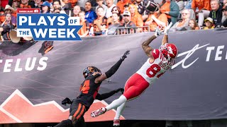 CFL Plays of the Week  Week 2 2024 [upl. by Hewitt]