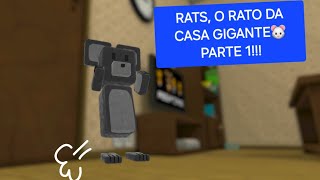 A HISTÓRIA do RATS o rato da casa gigante  parte 1  super bear adventure 🔴🔴🔴🐭 [upl. by Picker113]