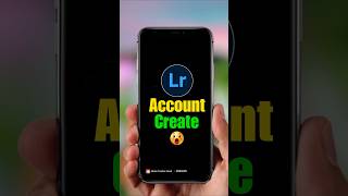 Lightroom Account Create 2024 photoediting lrphotoediting lraccountcreate futurebongo [upl. by Miarzim]