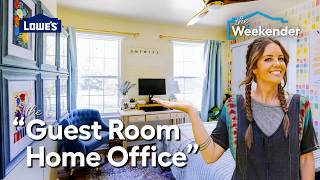 The Weekender quotThe Guest Room Home Officequot Makeover Season 7 Episode 6 [upl. by Annaed]