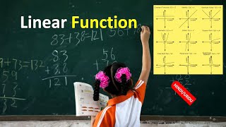 What is a Linear FunctionGraph of Linear FunctionLinear Function Explained with Example in HINDI [upl. by Ulberto]