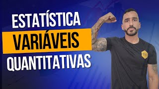 Estatística  Variáveis Quantitativas [upl. by Tace]