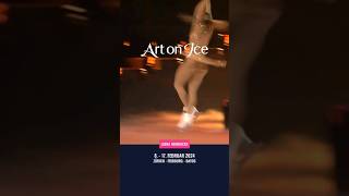 Welcome Loena Hendrickx to Art on Ice 🥈 2nd at the World Championships 🔥 figureskating iceskating [upl. by Okoyk567]