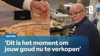 Goudprijs stijgt naar 70000 euro Nu het moment om te verkopen 🤑🧈  L1 Nieuws [upl. by Neerak]