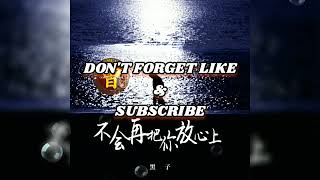 ▶ 不会再把你放心上 Bu hui zai ba ni fang xin shang 黑子 Hei zi 【中pinyin】 [upl. by Belle433]