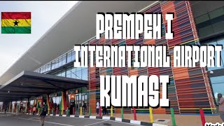 THE NEW KUMASI AIRPORT  Prempeh I International Airport  Inauguration  Tour [upl. by Aleck]