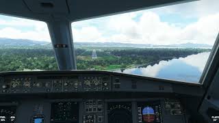 Solomon Airlines Pilots Epic Landing View at Honiara Airport  MSFS 2020 [upl. by Eirolav]