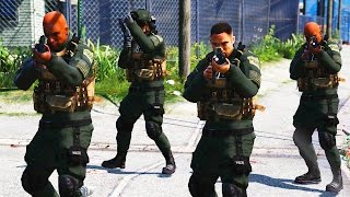 GTA 5  LSPDFR SWAT Patrol Playing As A Cop Episode 107  Runaway Tank Chase Armored SUV [upl. by Granger]