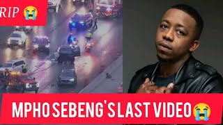 😭Mpho Sebengs Last Video Talking About Sucode Before His Deth In A Car Accident RIPMphoSebeng [upl. by Aimej]