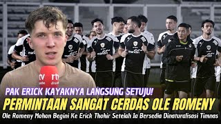 🔴MASUK AKAL SEKALI  Ini Alasan Utama Ole Romeny Minta Erick Thohir Cari Pelatih Asal Belanda  STY [upl. by Ayikal]