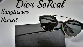 Dior So Real Sunglasses Reveal [upl. by Leuqram]