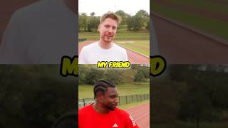 Noah Lyles vs Jonah Epic Racing Challenge mrbeast shorts cristianoronaldo [upl. by Mendoza]