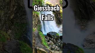 Giessbach Falls whatadaythatwillbe giessbachfälle swissbeauty [upl. by Pyle]