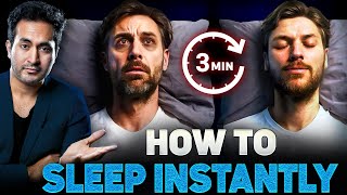 How to SLEEP INSTANTLY in 3 Minutes  The SCIENCE of Sleep Decoded [upl. by Robinette]