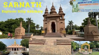 সারনাথের অপূর্ব বৌদ্ধ ও জৈন মন্দির  Wonderful Buddha and Jain Temples  SARNATH  VARANASI [upl. by Rucker]