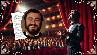 O Sole Mio  Luciano Pavarotti [upl. by Fleur503]