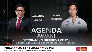 Agenda AWANI PETRONAS  Mercedes AMG F1  Powering A Carbon Neutral Future [upl. by Bernette]