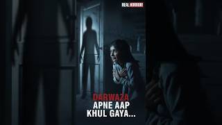 REAL HORRORquot quotDarwaza Apne Aap Khul Gaya🧟‍♂️😱💯 horrorshorts horarstory horrorstories [upl. by Cynthie]